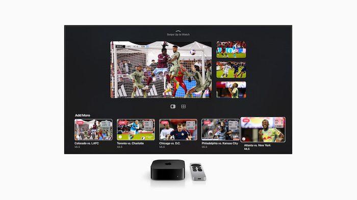 Multiview now available for MLS Season Pass and “Friday Night Baseball” on Apple TV 4K