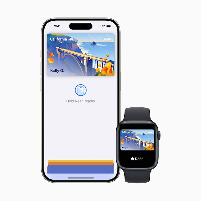 Apple wallet CA ID