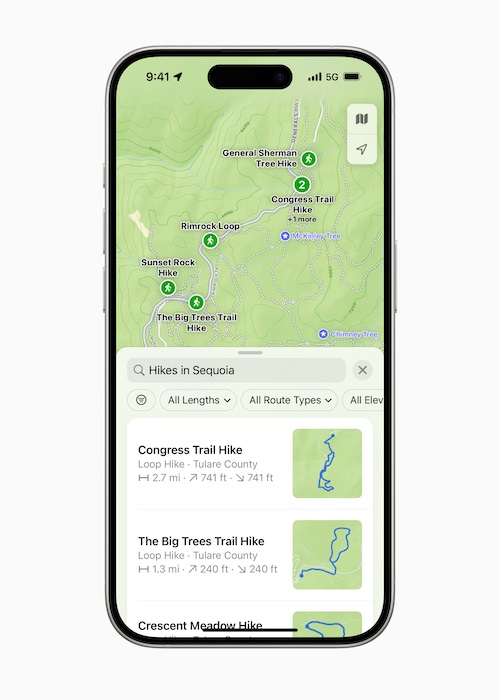 Apple celebrates America’s national parks with an Apple Pay donation campaign and new ways to explore with Apple Maps