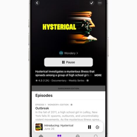 Apple Podcasts names Hysterical the 2024 Show of the Year